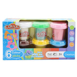 Clay 6Pc Color Dough 3777 - Multi, Kids, Clay And Slime, Chase Value, Chase Value