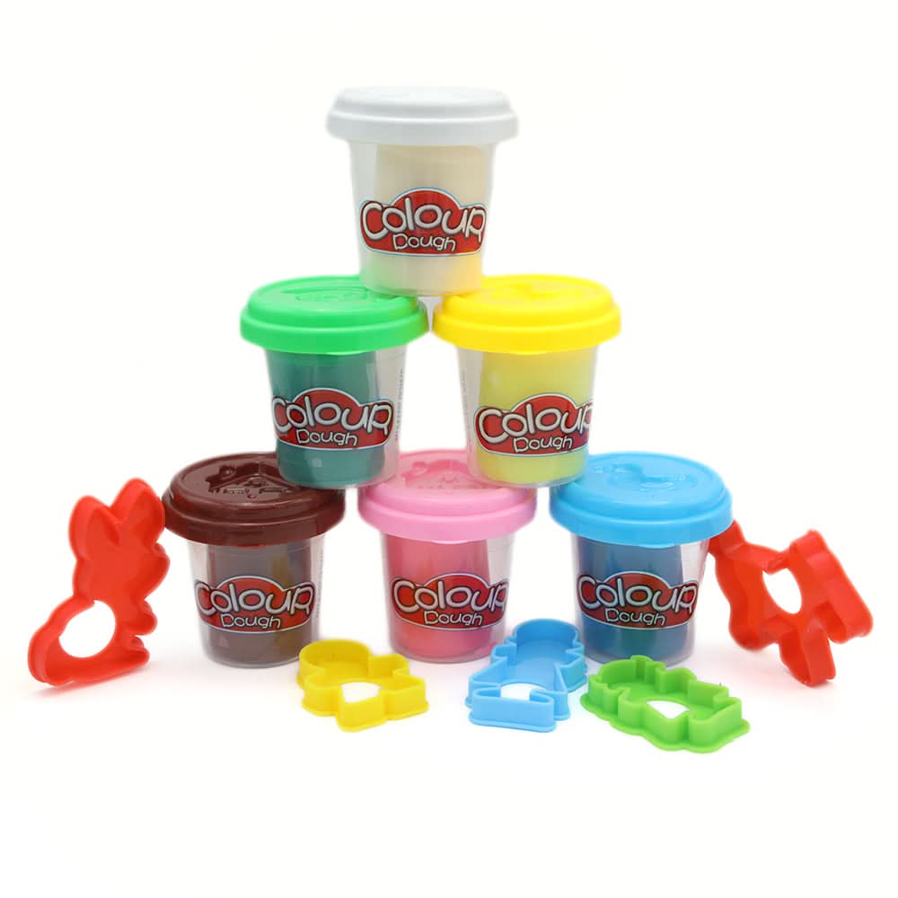 Clay 6Pc Color Dough 3777 - Multi, Kids, Clay And Slime, Chase Value, Chase Value