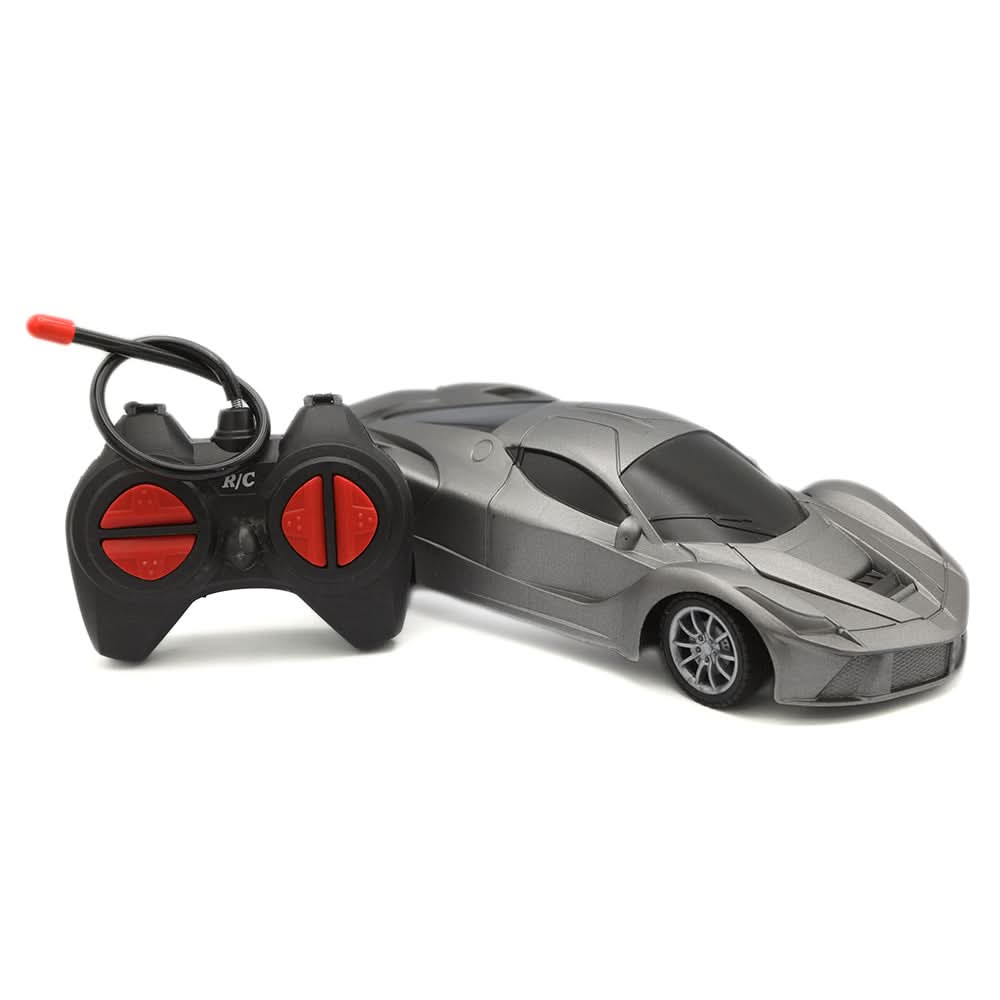 Car With Charger 3221 - Grey, Kids, Battery Operated Toys, Chase Value, Chase Value