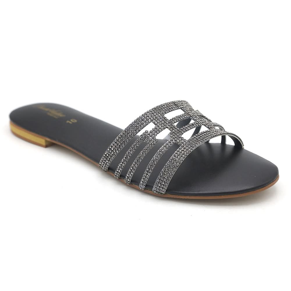 Women's Fancy Slippers 807 - Black, Women, Slippers, Chase Value, Chase Value