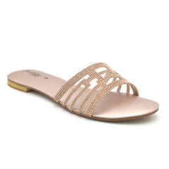 Women's Fancy Slippers 807 - Peach, Women, Slippers, Chase Value, Chase Value