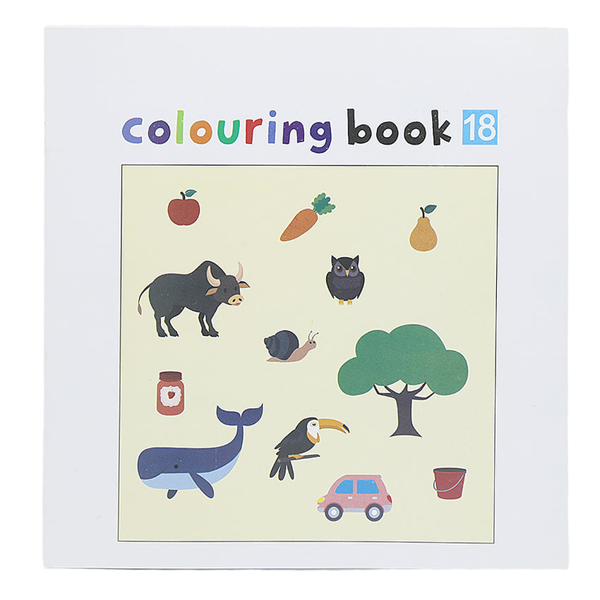 Colouring Colouring Book-18, Kids, Kids Colouring Books, 6 to 9 Years, Chase Value