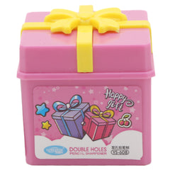 Gift Sharpner Ys-608 - Pink, Kids, Pencil Boxes And Stationery Sets, Chase Value, Chase Value
