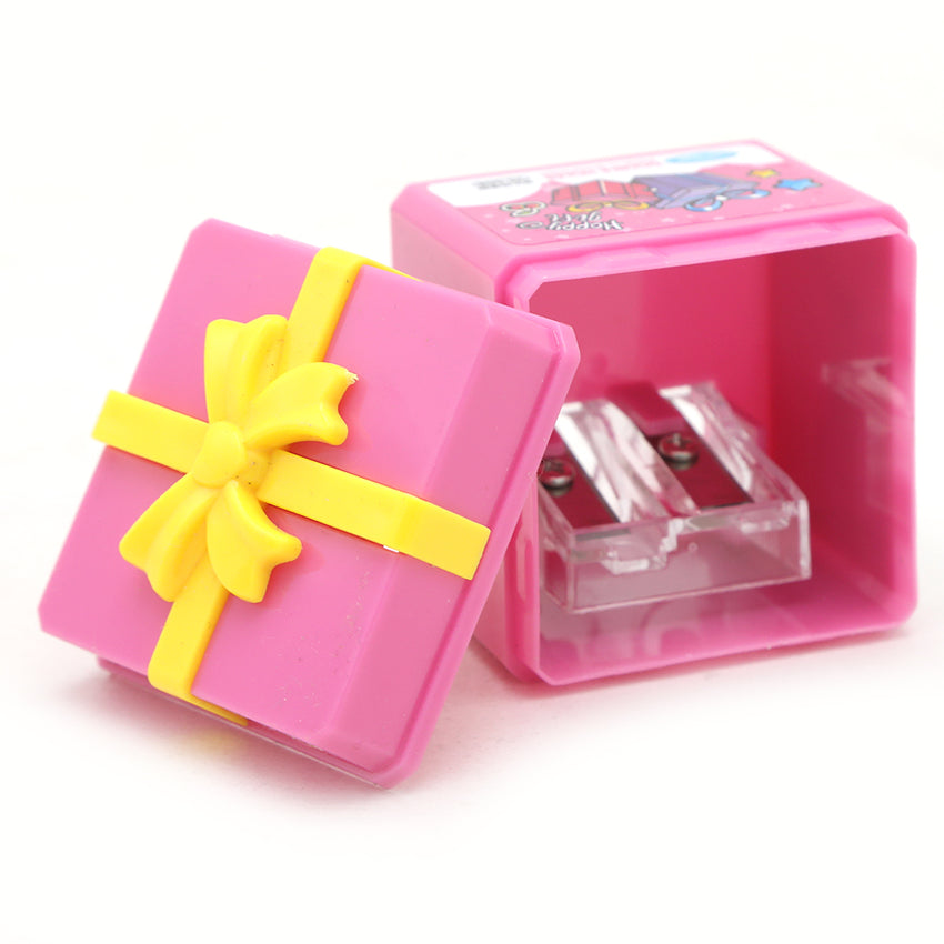 Gift Sharpner Ys-608 - Pink, Kids, Pencil Boxes And Stationery Sets, Chase Value, Chase Value