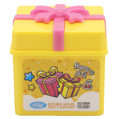 Gift Sharpner Ys-608 - Yellow, Kids, Pencil Boxes And Stationery Sets, Chase Value, Chase Value