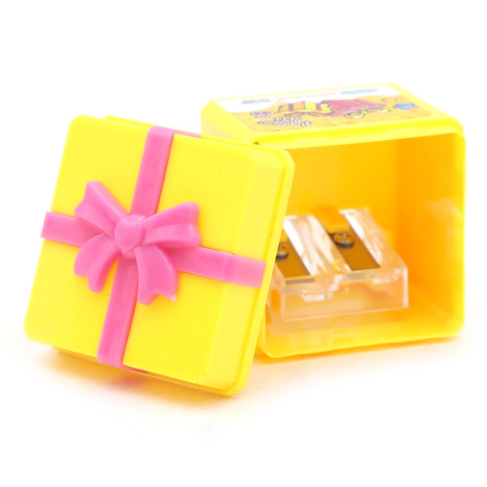 Gift Sharpner Ys-608 - Yellow, Kids, Pencil Boxes And Stationery Sets, Chase Value, Chase Value