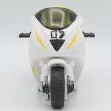 Die Cast Pull Back Metal Motorcycle - Yellow, Kids, Non-Remote Control, Chase Value, Chase Value