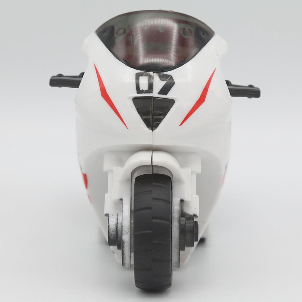 Die Cast Pull Back Metal Motorcycle - Red, Kids, Non-Remote Control, Chase Value, Chase Value