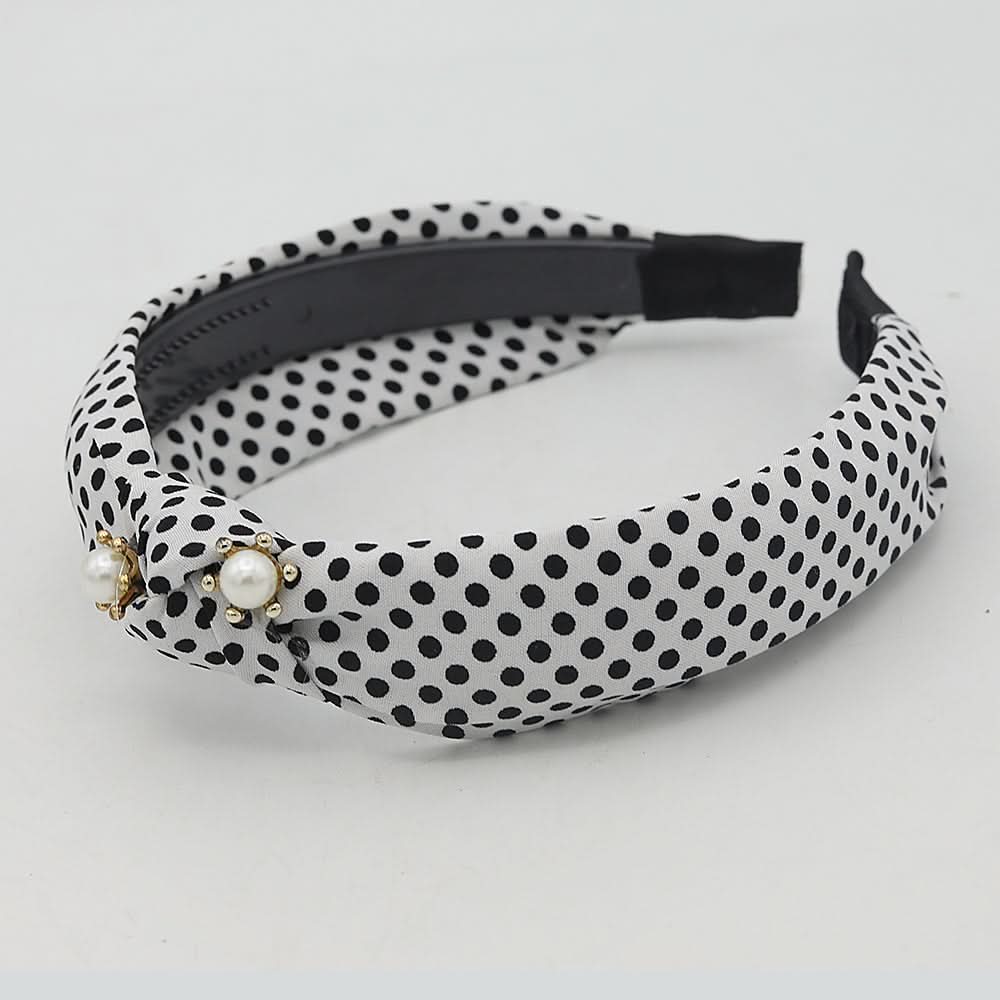 Girls Fancy Hair Band - White, Kids, Hair Accessories, Chase Value, Chase Value