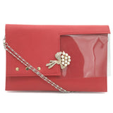 Women's Clutch K-2031 - Red, Women, Clutches, Chase Value, Chase Value