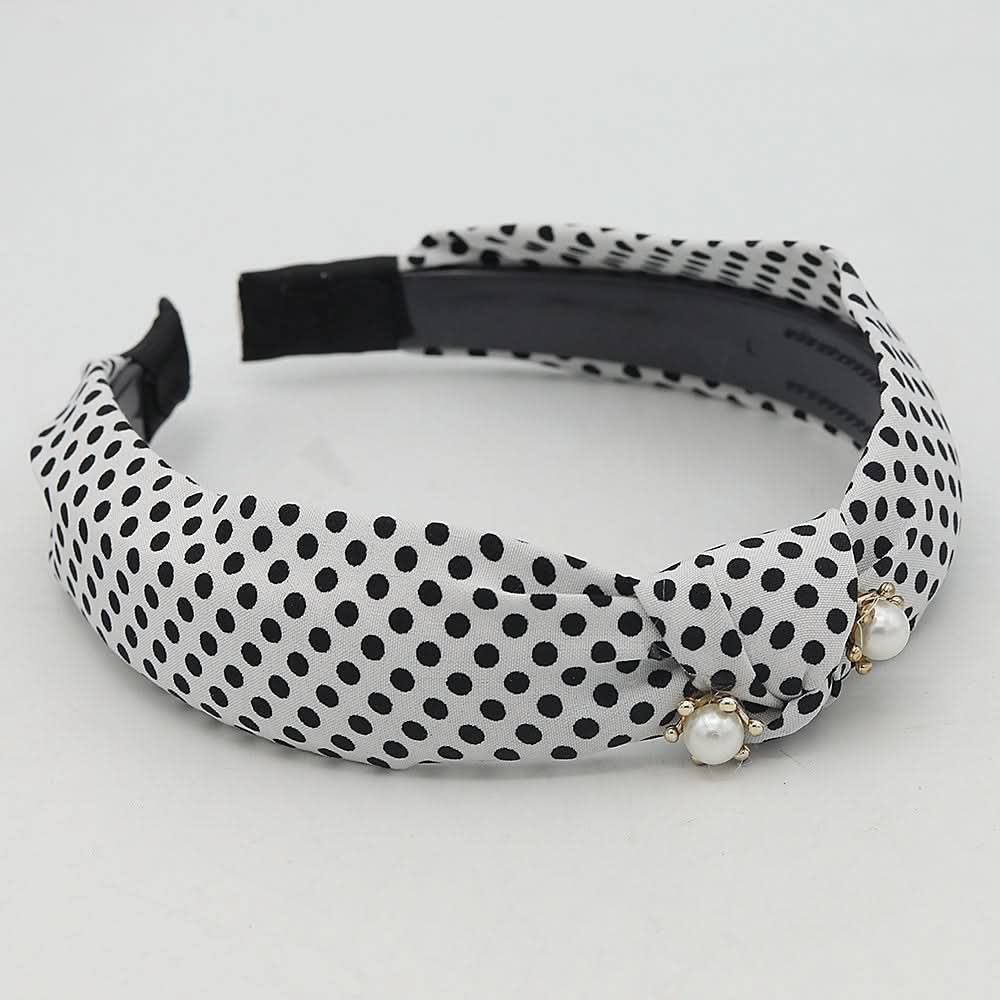 Girls Fancy Hair Band - White, Kids, Hair Accessories, Chase Value, Chase Value