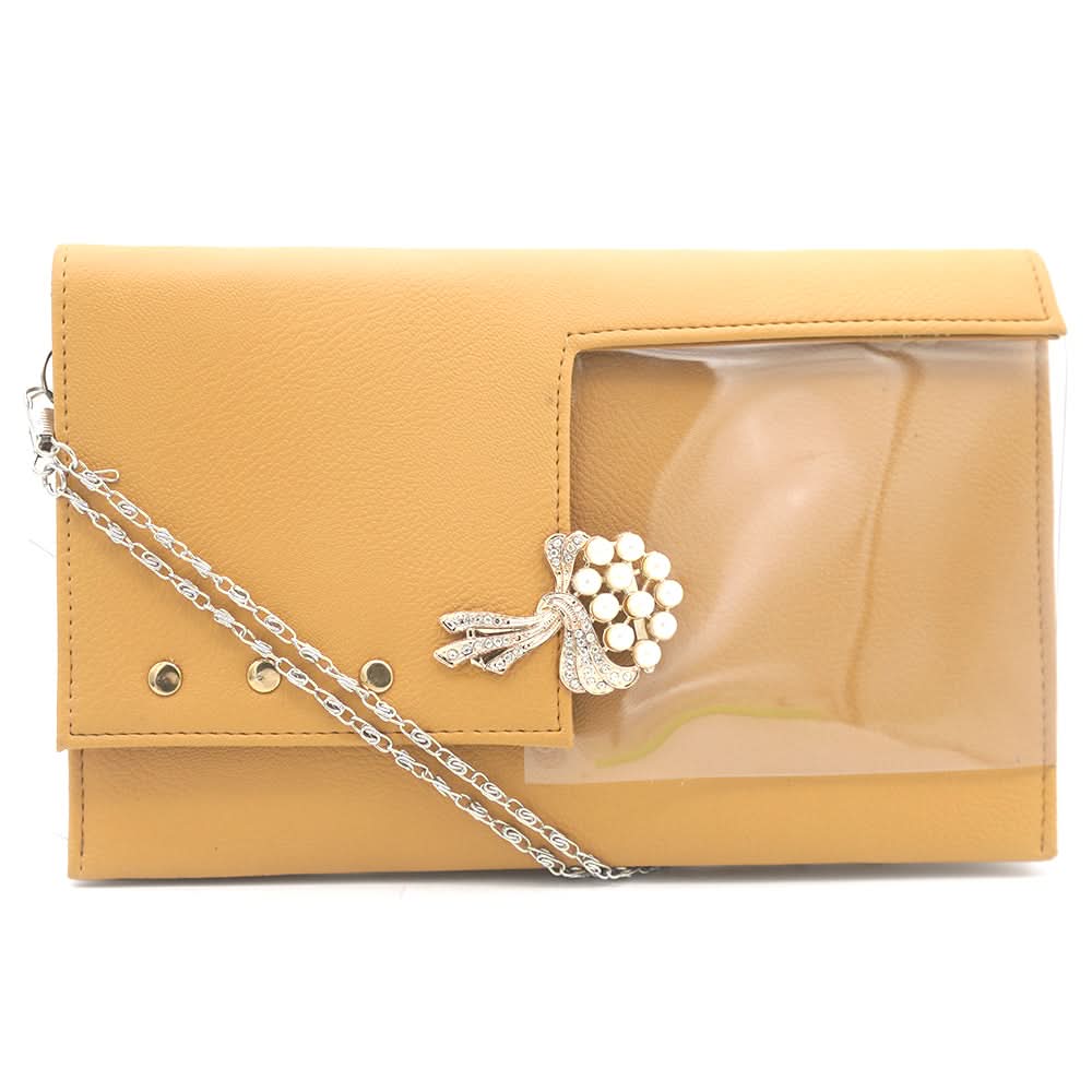 Women's Clutch K-2031 - Brown, Women, Clutches, Chase Value, Chase Value