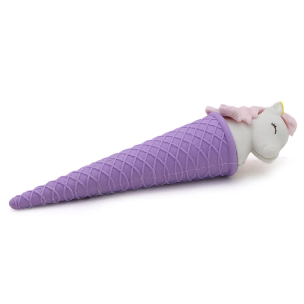 Ice cream Cone Eraser - Purple, Kids, Pencil Boxes And Stationery Sets, Chase Value, Chase Value