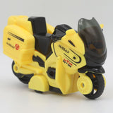Die Cast Pull Back Metal Motorcycle - Yellow, Kids, Non-Remote Control, Chase Value, Chase Value