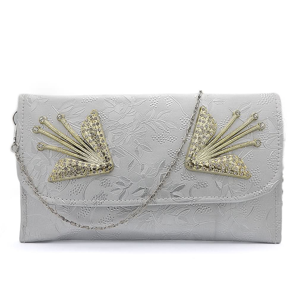Women Clutch - Silver, Women, Clutches, Chase Value, Chase Value