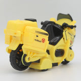 Die Cast Pull Back Metal Motorcycle - Yellow, Kids, Non-Remote Control, Chase Value, Chase Value