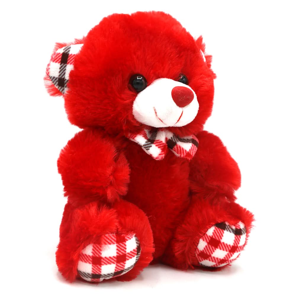 Stuff Toys Bear (Ay576-Ay585) - Red, Kids, Stuffed Toys, Chase Value, Chase Value