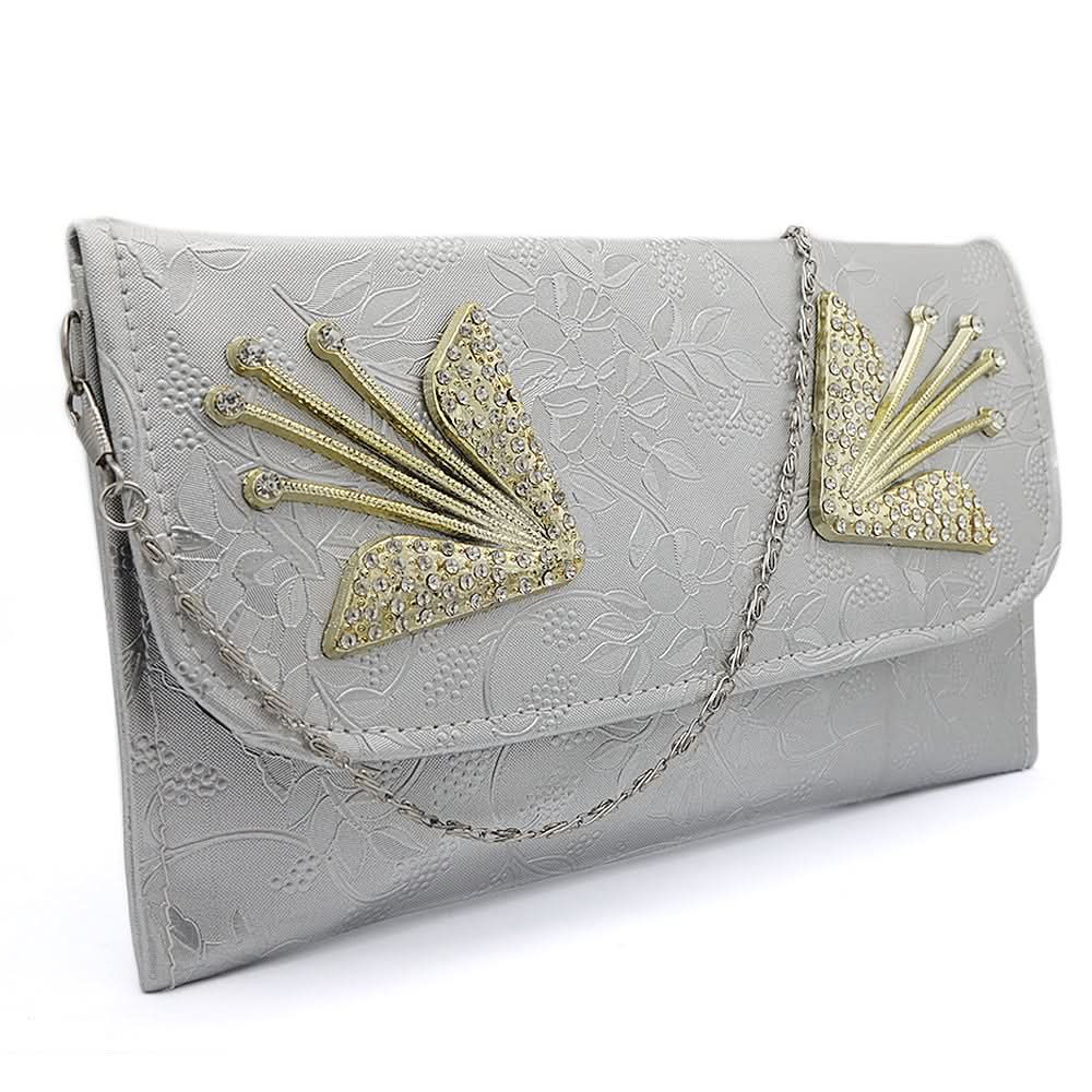 Women Clutch - Silver, Women, Clutches, Chase Value, Chase Value