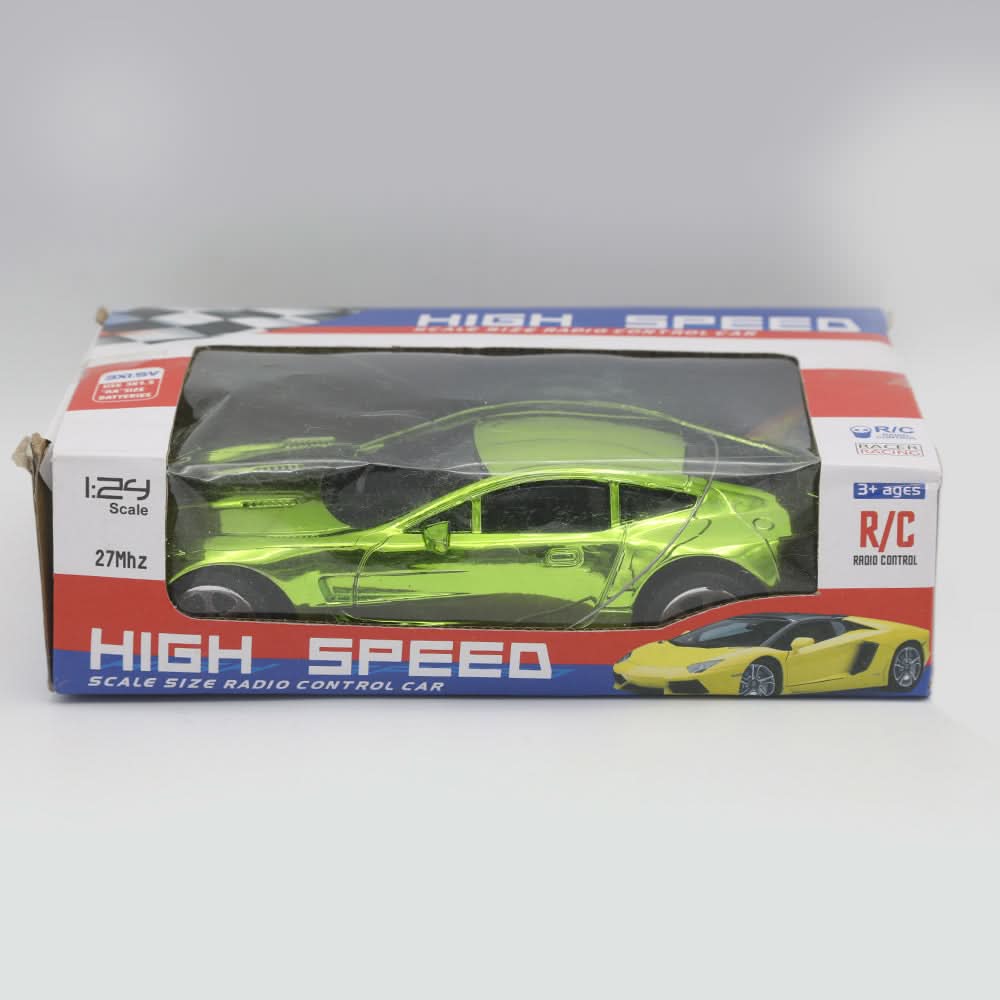 Remote Control Car Without Charging - Green, Kids, Remote Control, Chase Value, Chase Value
