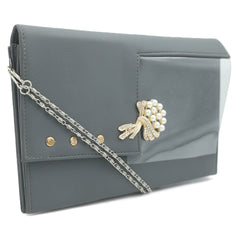 Women's Clutch K-2031 - Grey, Women, Clutches, Chase Value, Chase Value