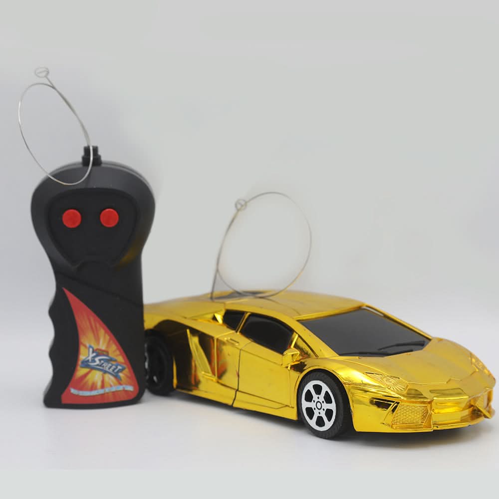 Remote Control Car Without Charging - Yellow, Kids, Remote Control, Chase Value, Chase Value