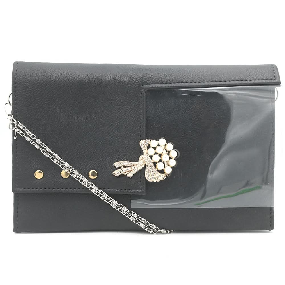 Women's Clutch K-2031 - Black, Women, Clutches, Chase Value, Chase Value