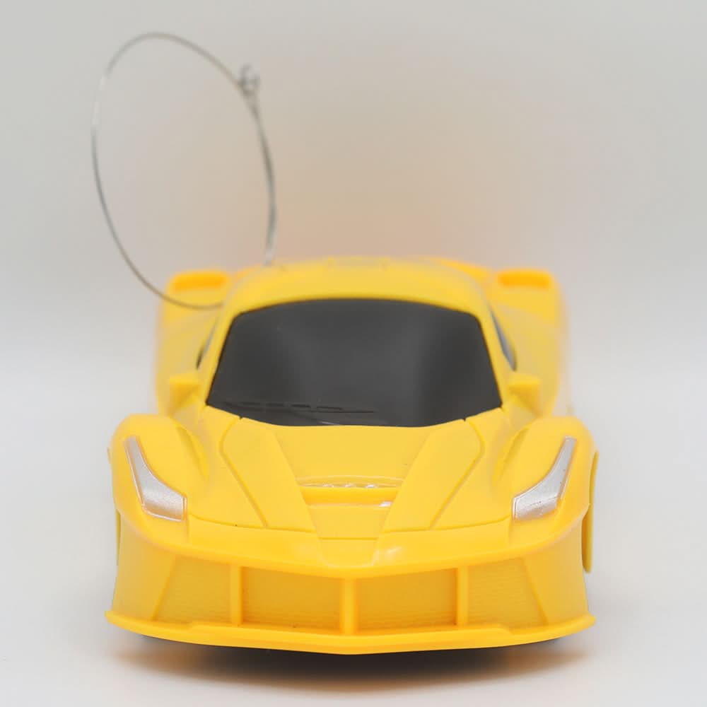 Remote Control Car Without Charging - Yellow, Kids, Remote Control, Chase Value, Chase Value