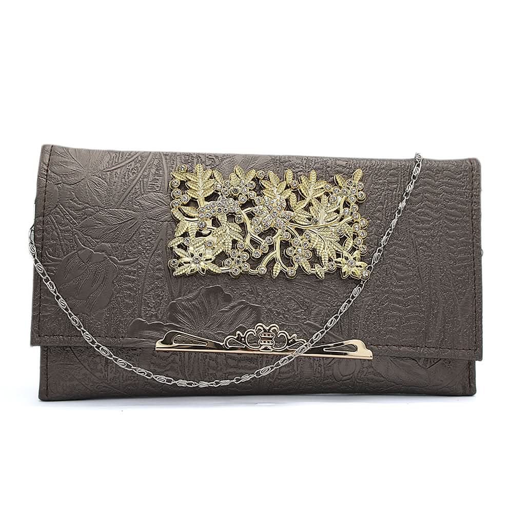 Women Clutch - Dark Grey, Women, Clutches, Chase Value, Chase Value