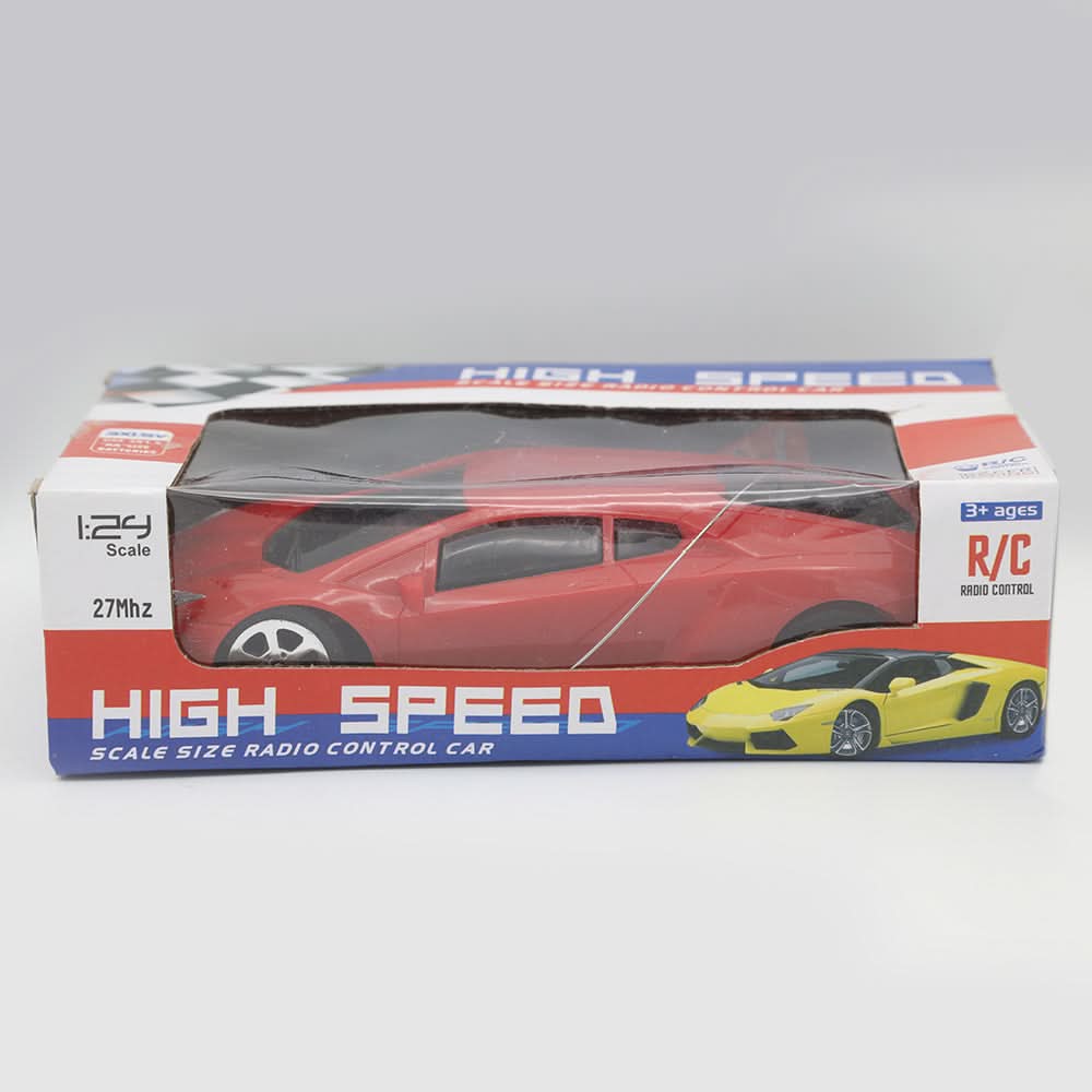 Remote Control Car Without Charging - Red, Kids, Remote Control, Chase Value, Chase Value