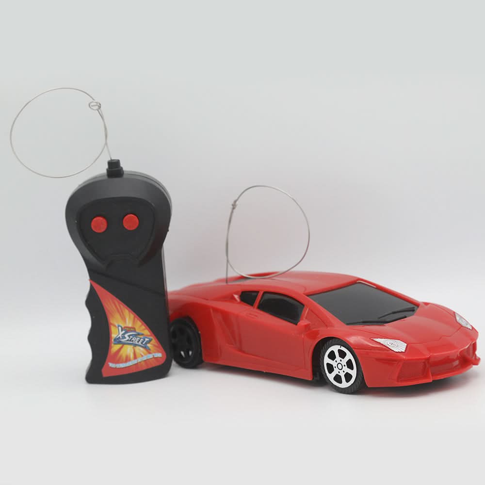 Remote Control Car Without Charging - Red, Kids, Remote Control, Chase Value, Chase Value