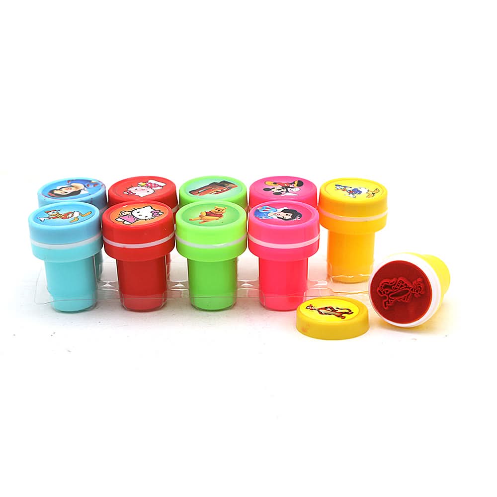 Cartoon Stamps 10Pcs Set Cs-10, Kids, Pencil Boxes And Stationery Sets, Chase Value, Chase Value