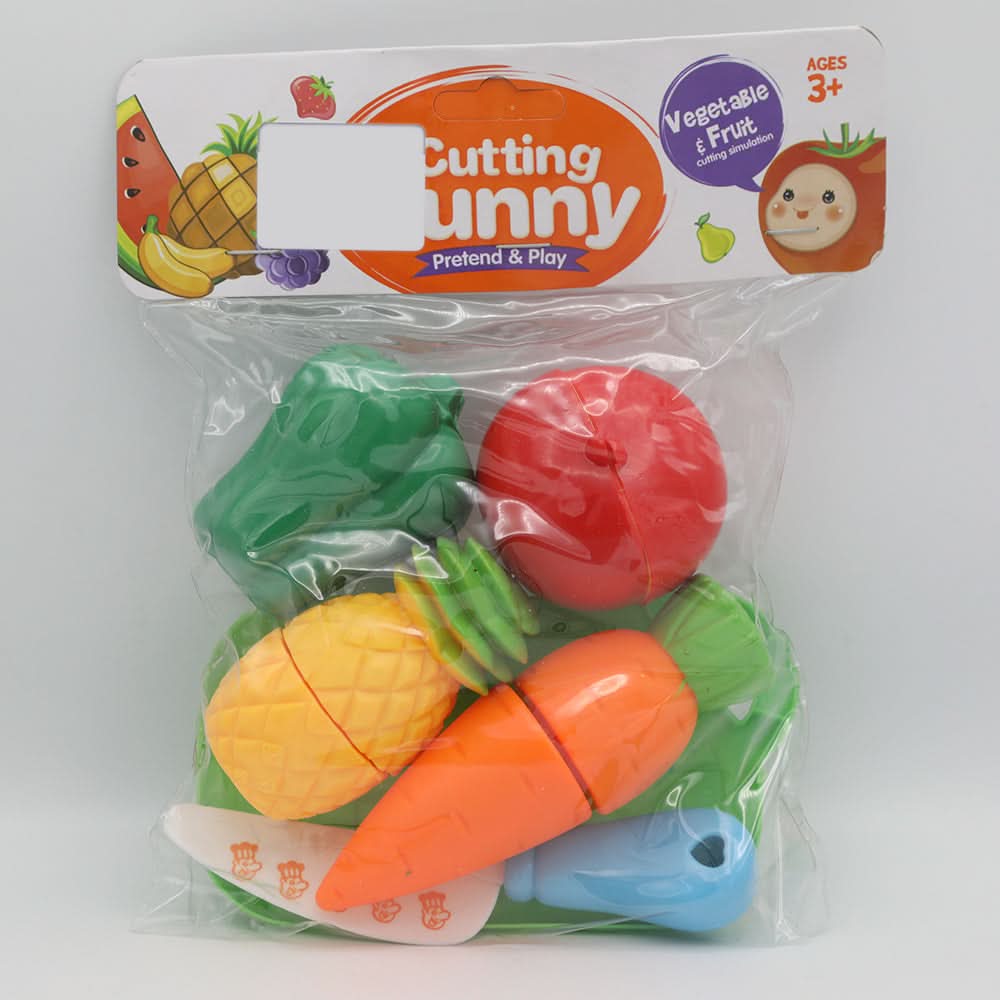 Cutting Vegetables & Fruits - Multi, Kids, Educational Toys, Chase Value, Chase Value