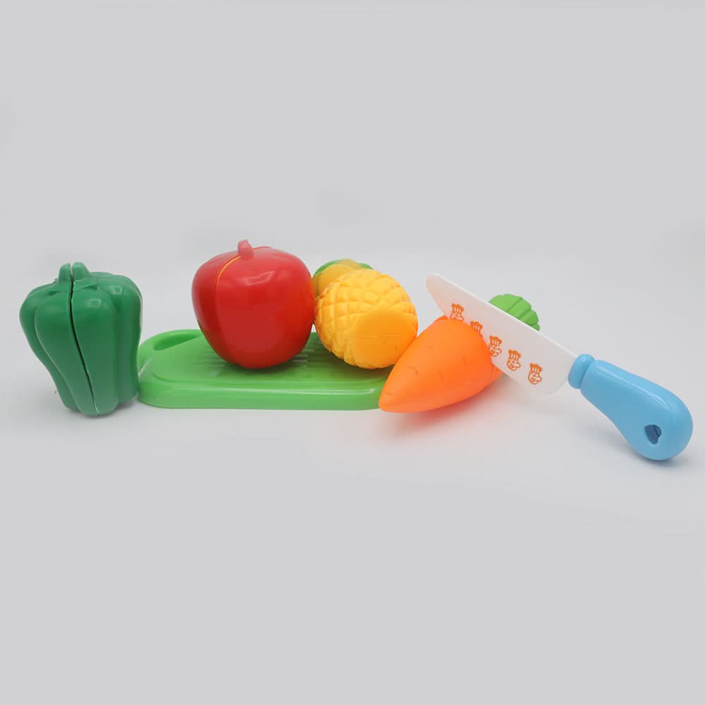 Cutting Vegetables & Fruits - Multi, Kids, Educational Toys, Chase Value, Chase Value