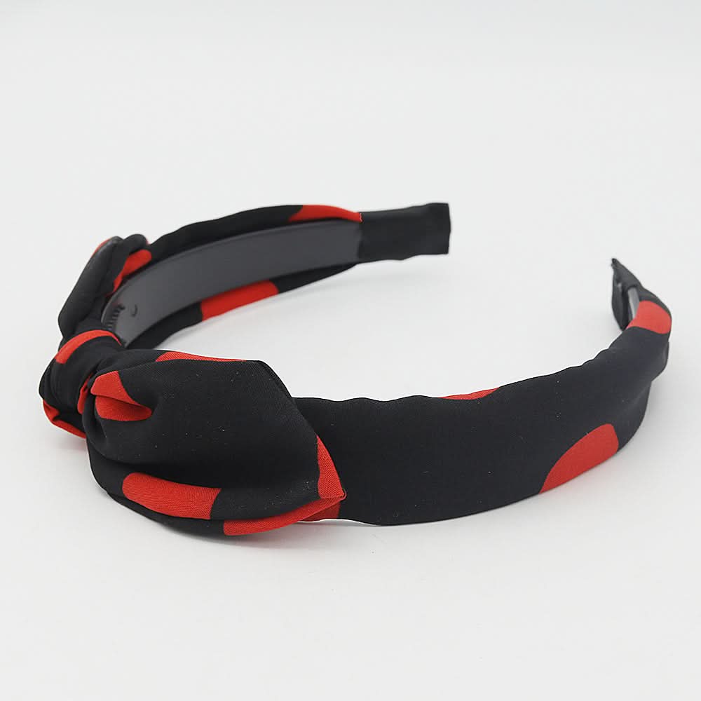 Girls Fancy Hair Band - Black-Red, Kids, Hair Accessories, Chase Value, Chase Value