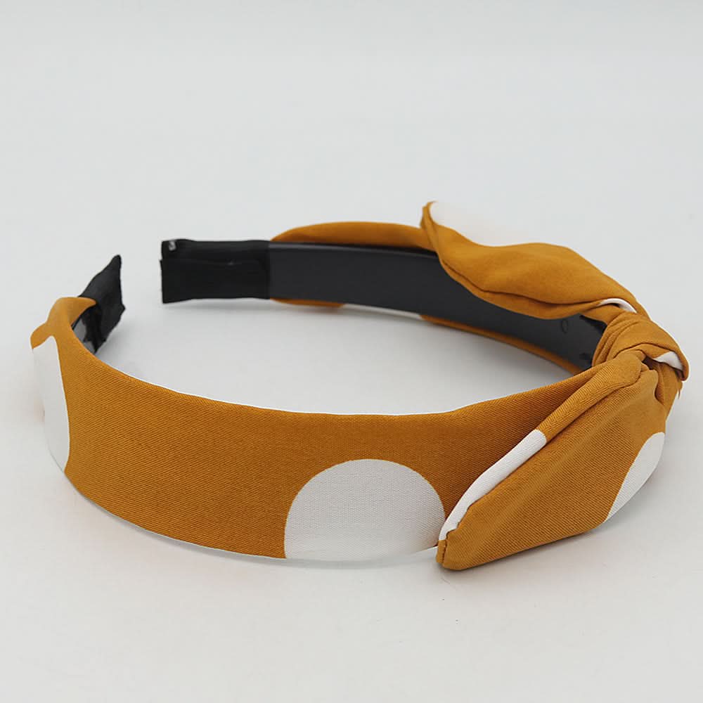 Girls Fancy Hair Band - Mustard, Kids, Hair Accessories, Chase Value, Chase Value