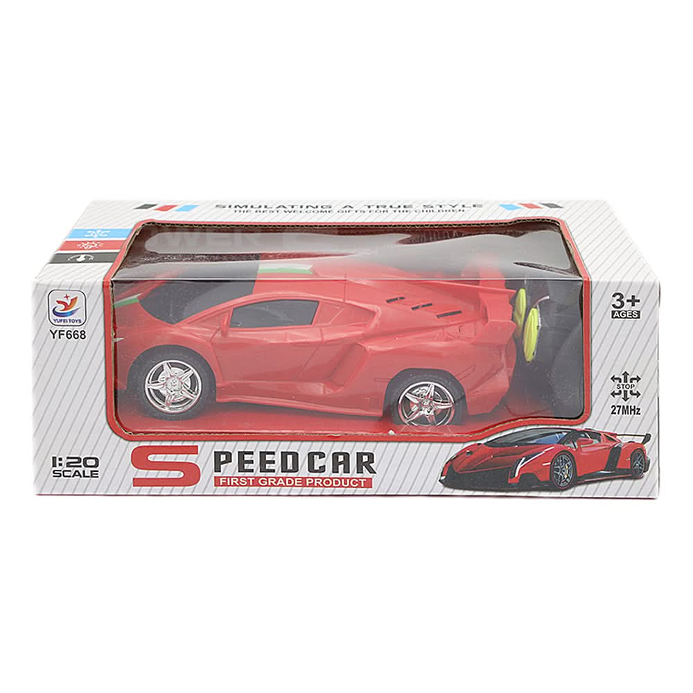 Remote Control Car with charging 3445 - Red, Kids, Remote Control, Chase Value, Chase Value