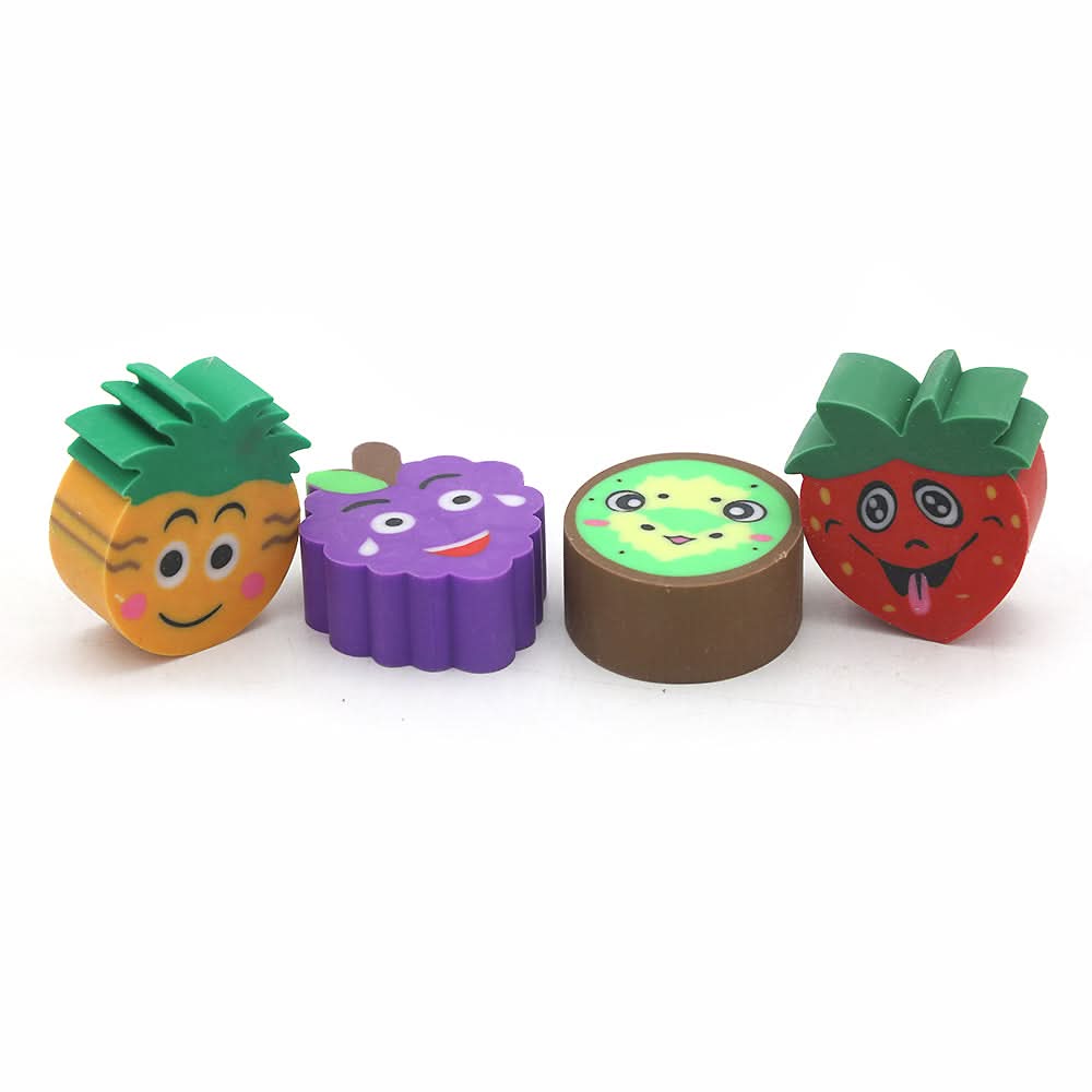 Cartoon Eraser Blister Card SR-1620 - Multi, Kids, Pencil Boxes And Stationery Sets, Chase Value, Chase Value
