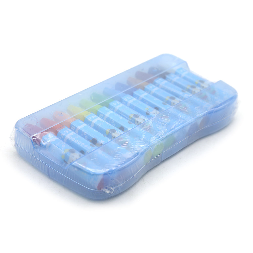 Mouse Boy Oil Pastels 12 Piece SET T-812 - Blue, Kids, Colouring Tools, Chase Value, Chase Value