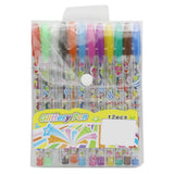 Tuzoo Gliter Pen 12 Color/Set F-528-12 - Multi, Kids, Pencil Boxes And Stationery Sets, Chase Value, Chase Value