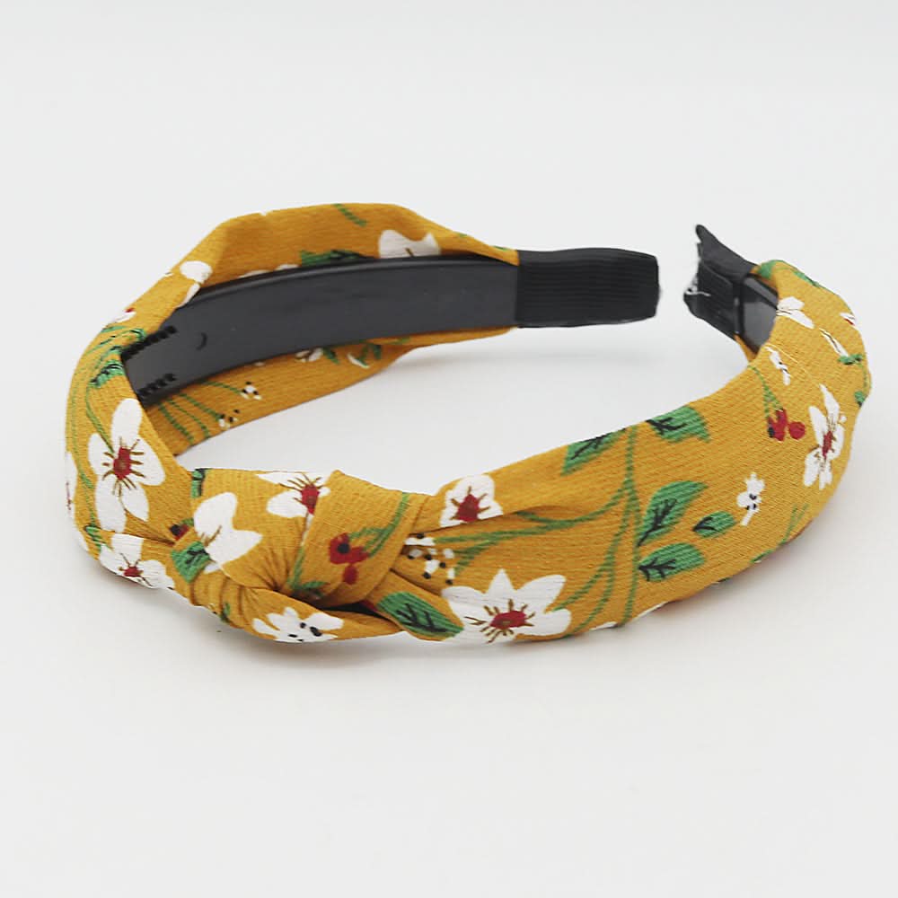Girls Fancy Hair Band - Mustard, Kids, Hair Accessories, Chase Value, Chase Value