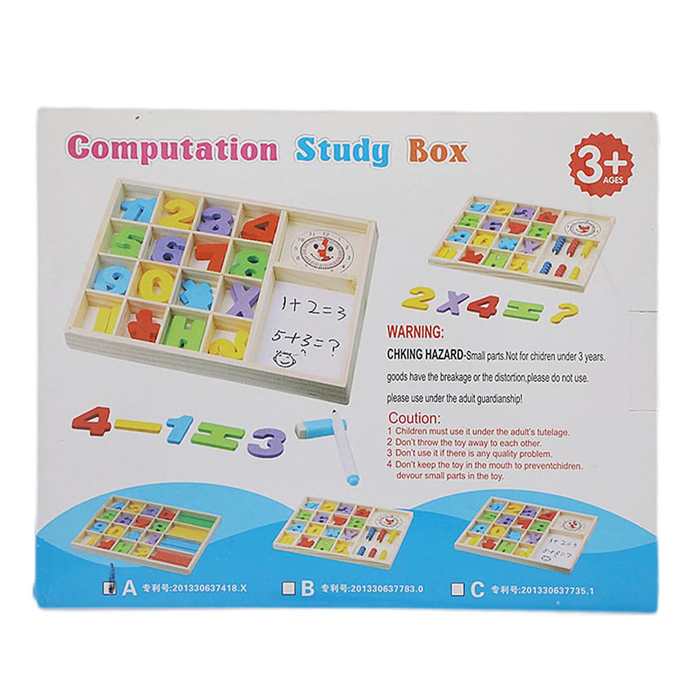 Wooden Toys Study Box 3577, Kids, Educational Toys, Chase Value, Chase Value