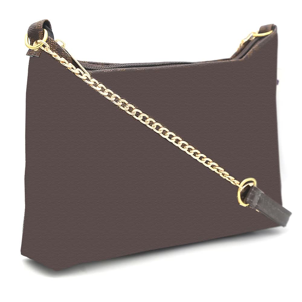 Women's Shoulder Bag K-2555 - Coffee, Women, Bags, Chase Value, Chase Value