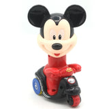 Micky Mouse Stunt Car - Red & Black, Kids, Non-Remote Control, Chase Value, Chase Value