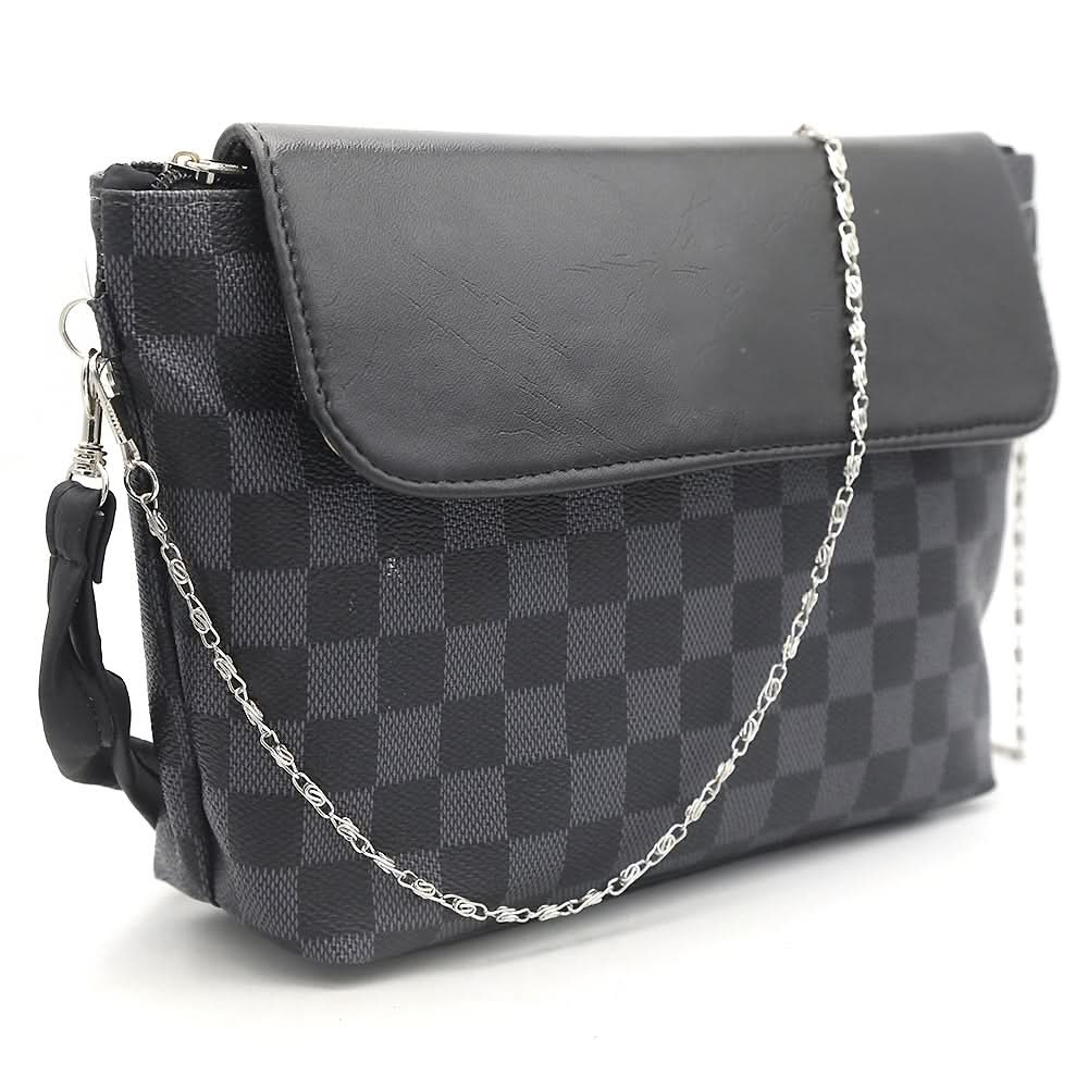 Women's Shoulder Bag K-1234 - Black, Women, Bags, Chase Value, Chase Value
