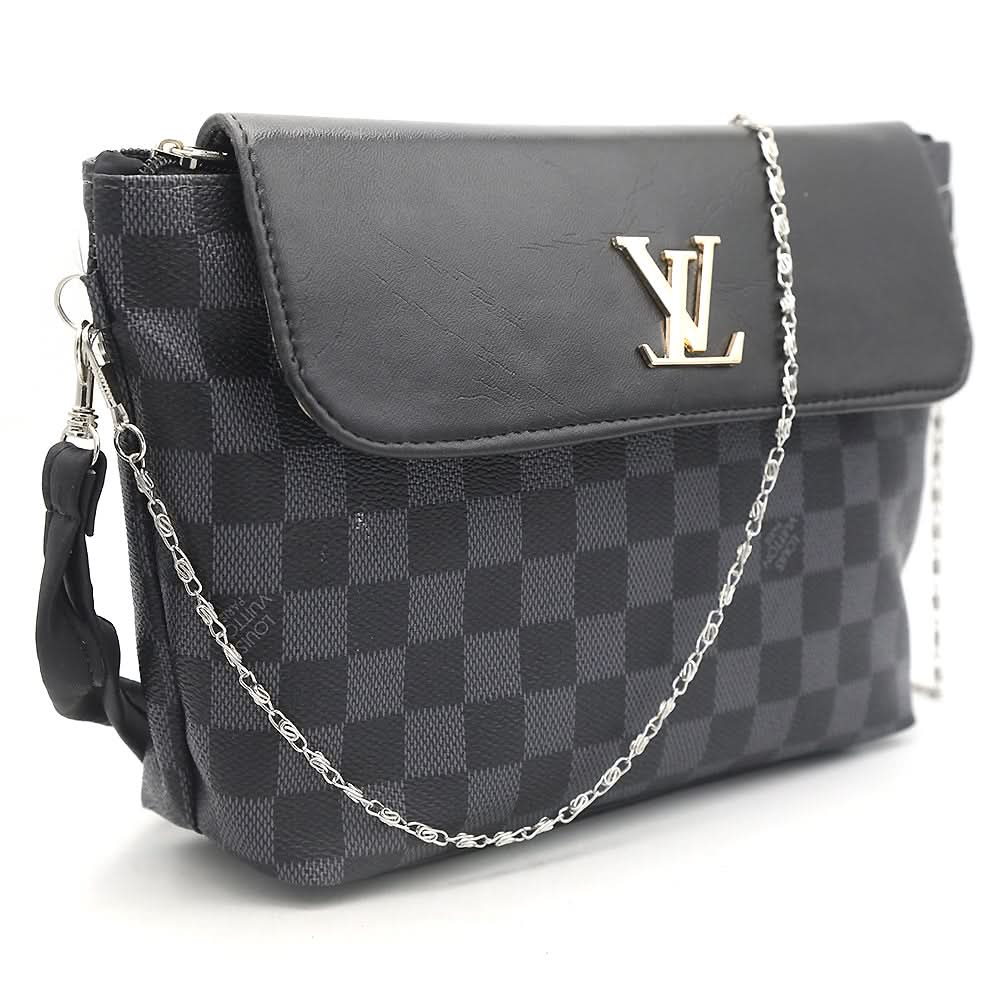 Women's Shoulder Bag K-1234 - Black, Women, Bags, Chase Value, Chase Value
