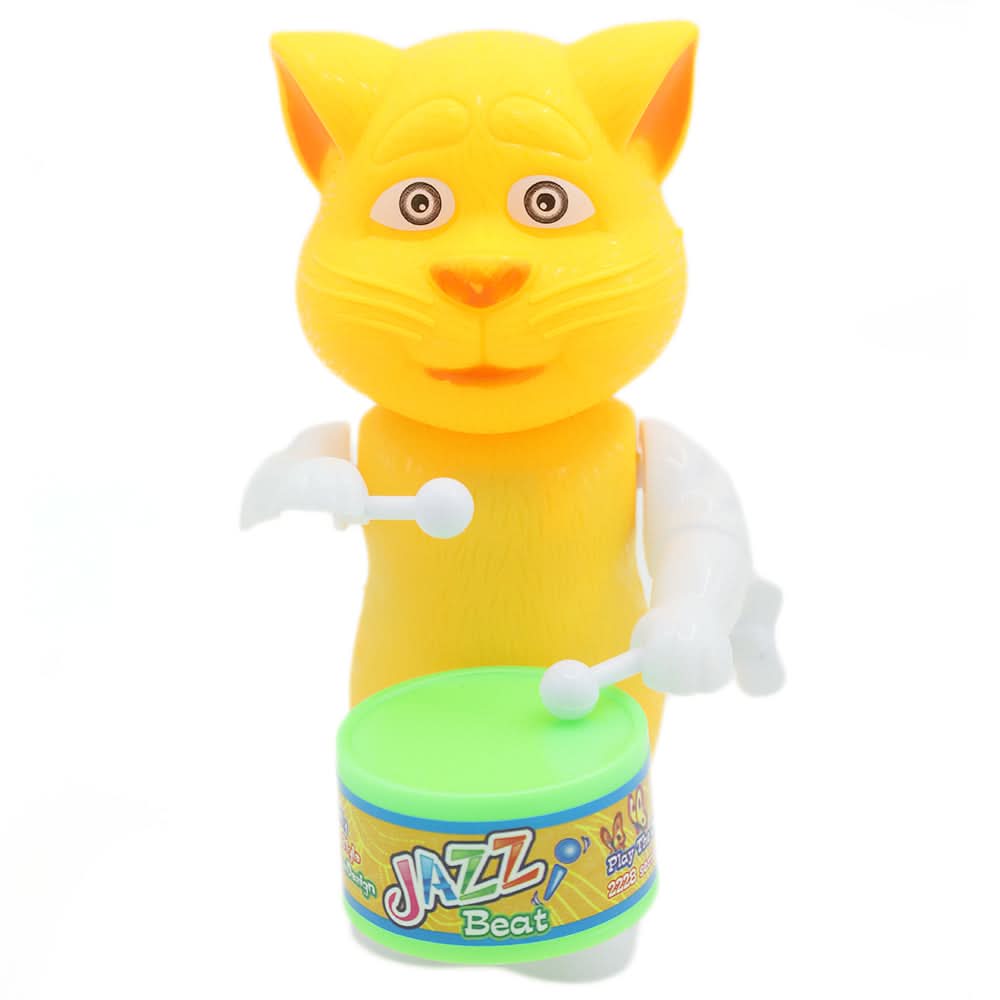 Drum Cat Toy - Yellow, Kids, New Born Rattles And Toys, Chase Value, Chase Value