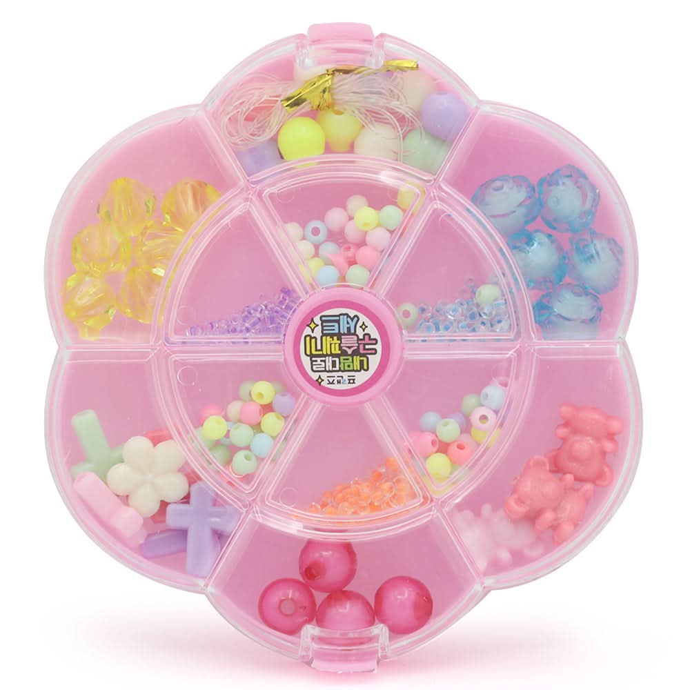 Girls Beads Set - Pink, Kids, Cosmetic and Kitchen Sets, Chase Value, Chase Value