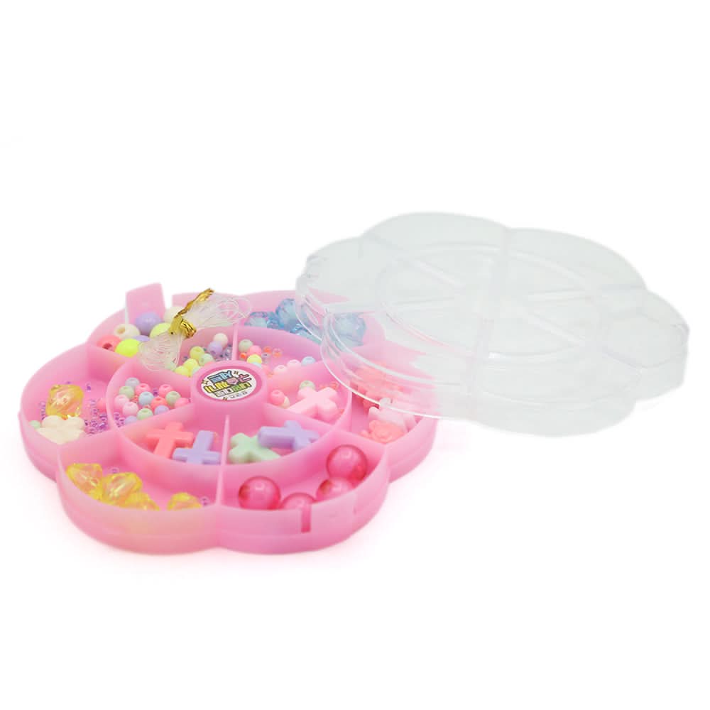 Girls Beads Set - Pink, Kids, Cosmetic and Kitchen Sets, Chase Value, Chase Value