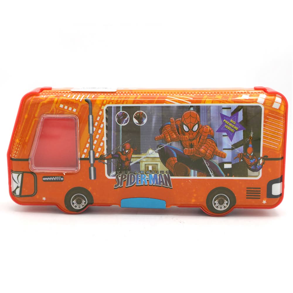 Pencil Box S9698 - Orange, Kids, Pencil Boxes And Stationery Sets, Chase Value, Chase Value
