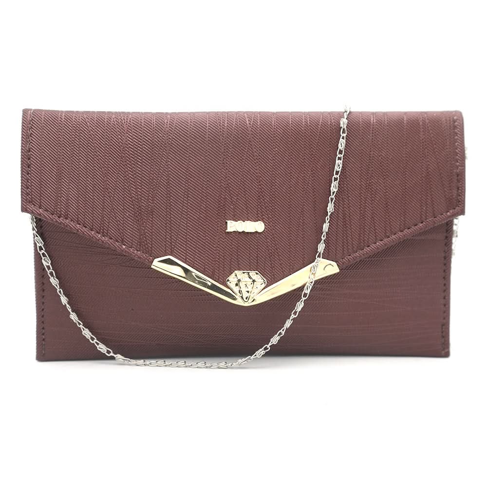 Women's Clutch K-2023 - Maroon, Women, Clutches, Chase Value, Chase Value